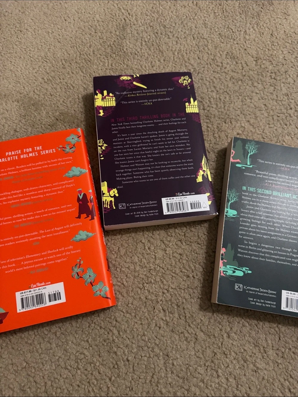 Pack of 3 Books (Author - Brittany Cavallaro)